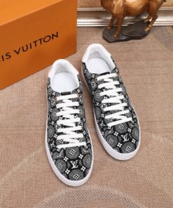 LUV Time Out Black And White Sneaker