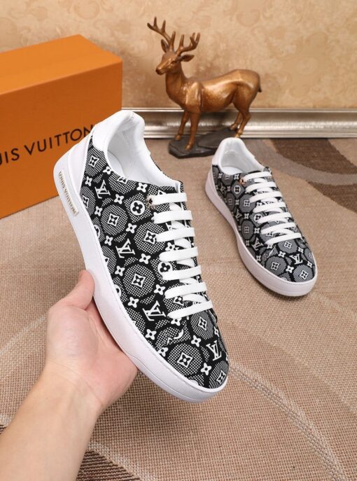 LUV Time Out Black And White Sneaker