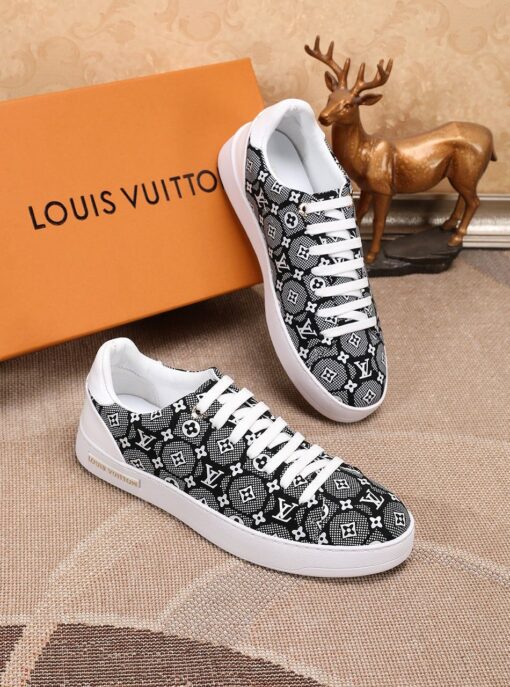 LUV Time Out Black And White Sneaker