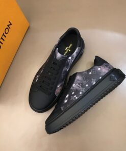 LUV Time Out Black Yellow Sneaker