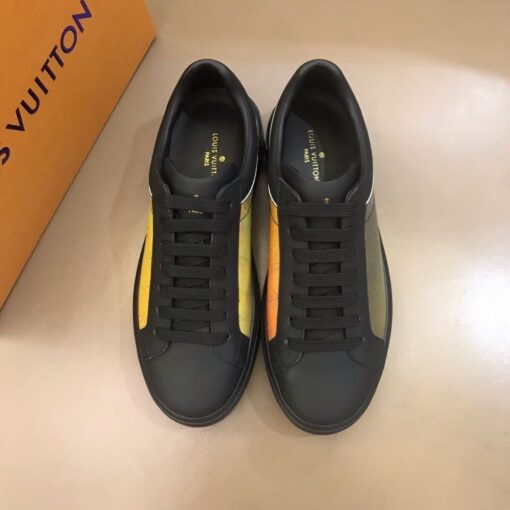 LUV Time Out Black Yellow Sneaker