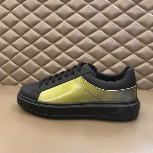 LUV Time Out Black Yellow Sneaker