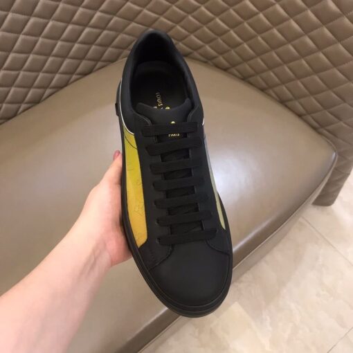 LUV Time Out Black Yellow Sneaker