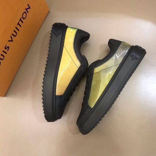 LUV Time Out Black Yellow Sneaker