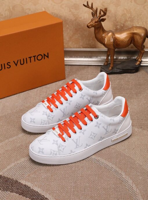 LUV Time Out Orange And White Sneaker