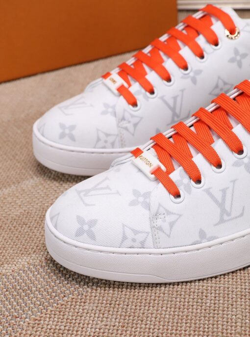 LUV Time Out Orange And White Sneaker