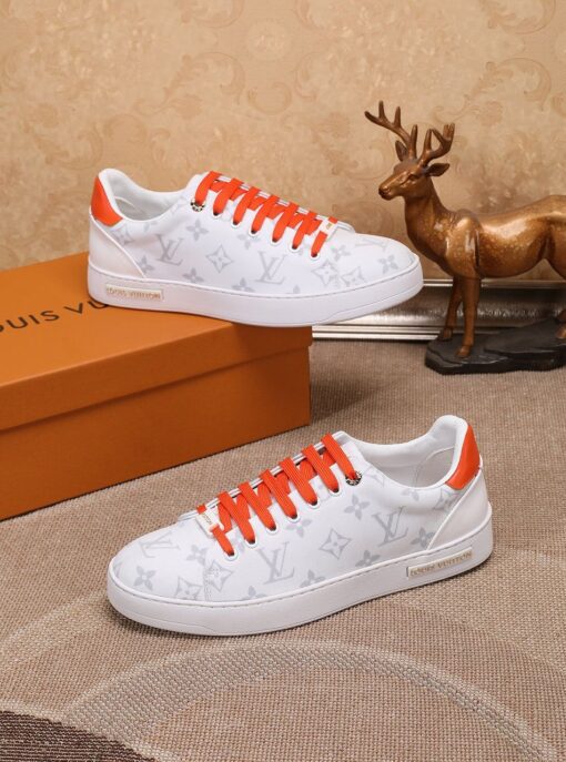 LUV Time Out Orange And White Sneaker