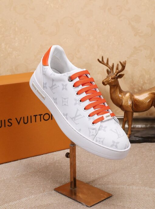 LUV Time Out Orange And White Sneaker