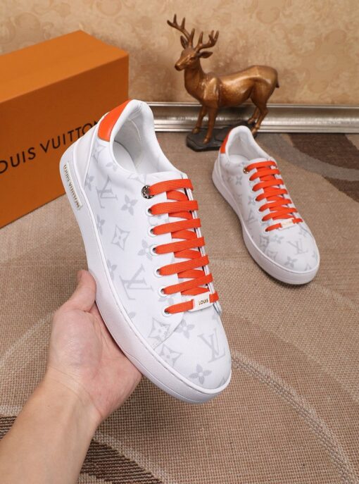 LUV Time Out Orange And White Sneaker