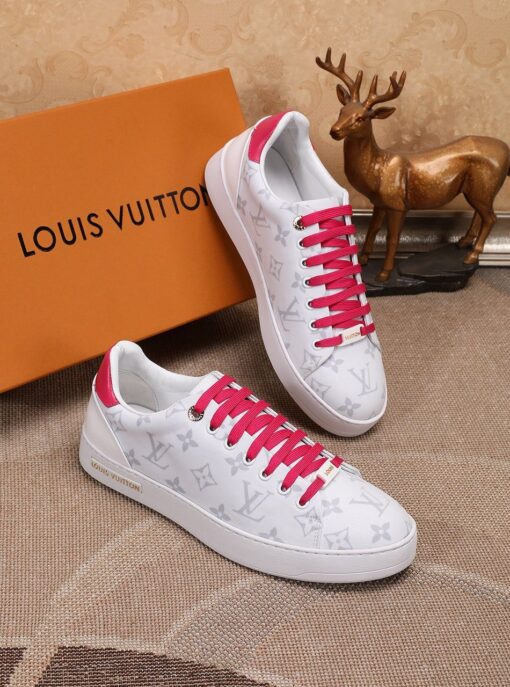 LUV Time Out Pink And White Sneaker