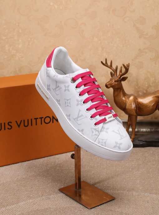 LUV Time Out Pink And White Sneaker