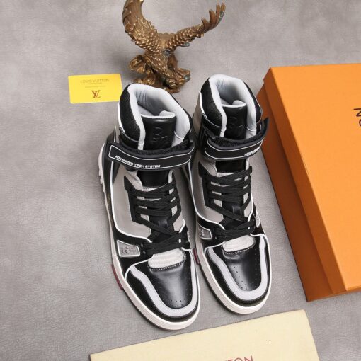 LUV Traners Inspired Black Gray Sneaker