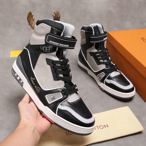 LUV Traners Inspired Black Gray Sneaker