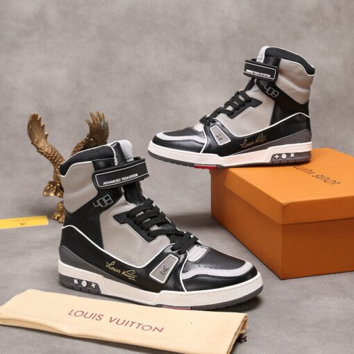 LUV Traners Inspired Black Gray Sneaker