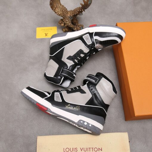 LUV Traners Inspired Black Gray Sneaker