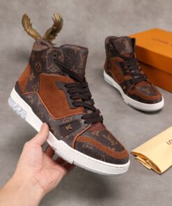 LUV Traners Inspired Brown Sneaker