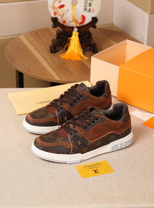 LUV Traners Vert Brown Sneaker