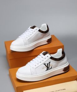 LUV White Brown Sneaker