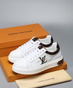 LUV White Brown Sneaker