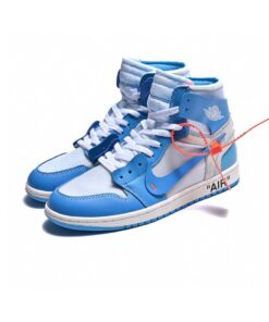 OW x AJ1 High North Carolina Blue