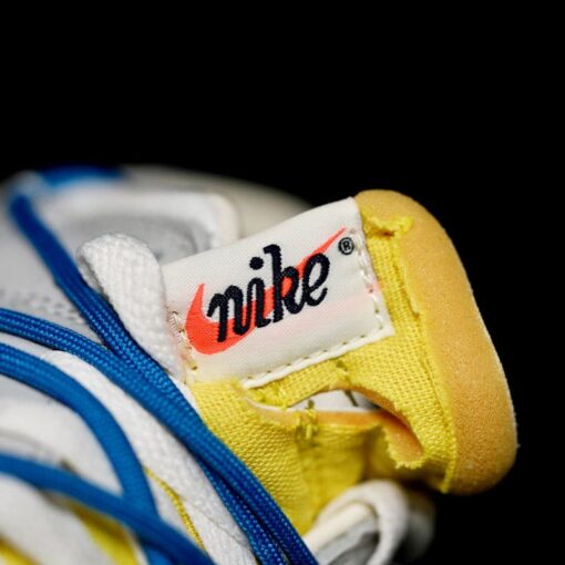 OW x Dunk (NO.10) blue shoelace yellow buckle