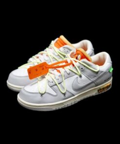 OW x Dunk (NO.43) green shoelace orange buckle