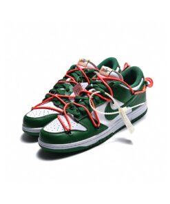 OW x Dunk white and green