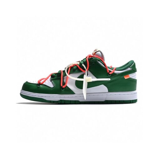 OW x Dunk white and green