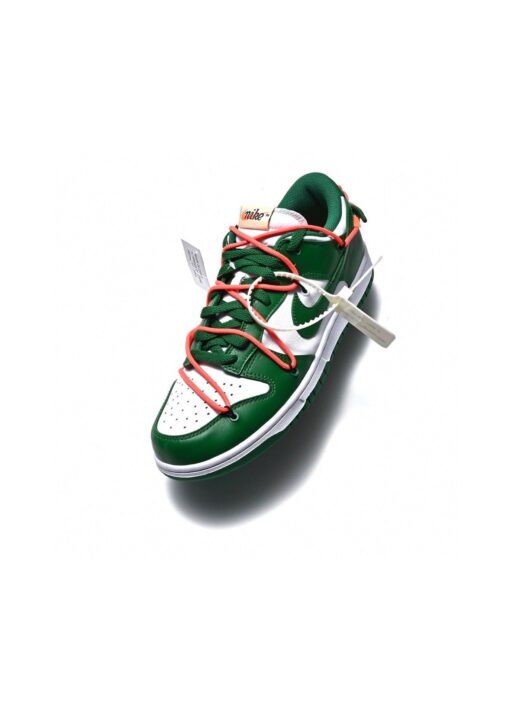 OW x Dunk white and green