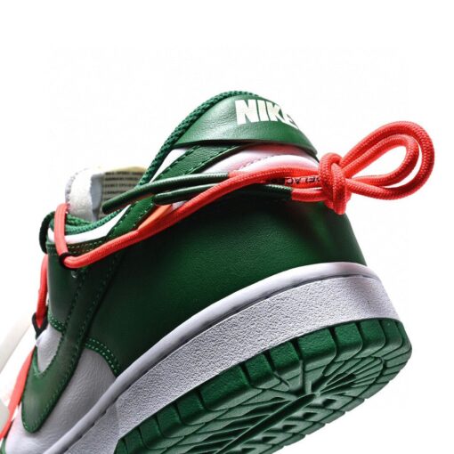 OW x Dunk white and green