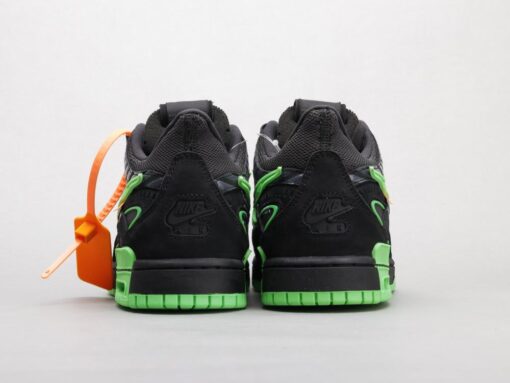 OW x Rubber Dunk Black & Green