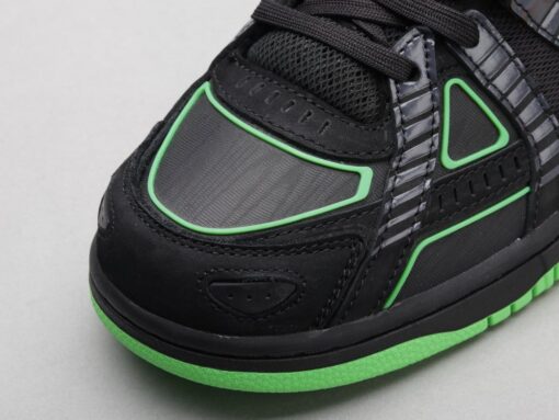 OW x Rubber Dunk Black & Green