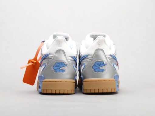 OW x Rubber Dunk North Carolina Blue