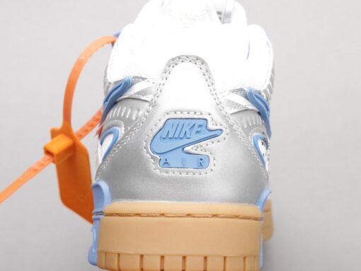 OW x Rubber Dunk North Carolina Blue