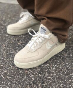 Stussy x AF1 Beige