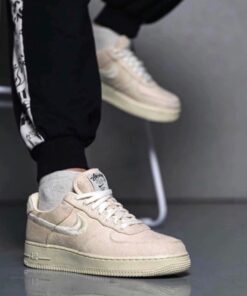 Stussy x AF1 Beige