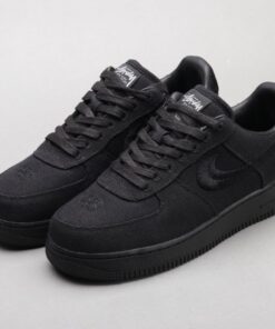 Stussy x AF1 Pure Black