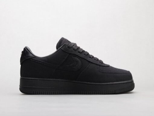 Stussy x AF1 Pure Black