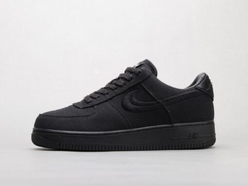 Stussy x AF1 Pure Black