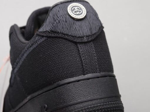 Stussy x AF1 Pure Black