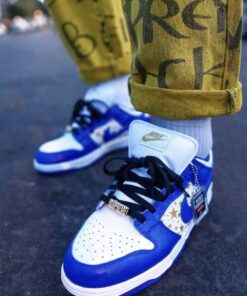 SUP x DUNK White Blue Gold