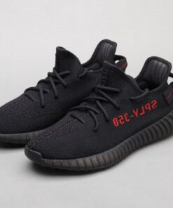 Yzy 350 Black And Red Sneaker