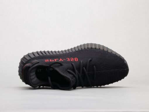 Yzy 350 Black And Red Sneaker
