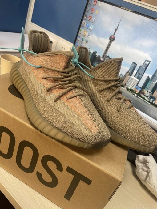 Yzy 350 Dirty Orange Angel Sneaker