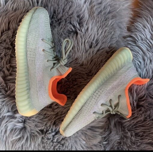 Yzy 350 Gray Orange Sneaker